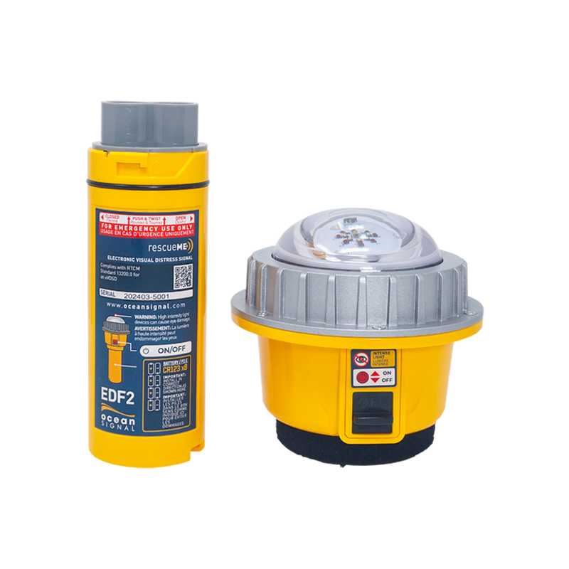 Ocean Signal rescueME EDF2 Elektronische Seenotrakete – LED Handfackel
